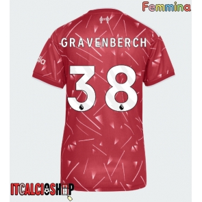 Liverpool Ryan Gravenberch #38 Prima Maglia Femmina 2026-27 Manica Corta